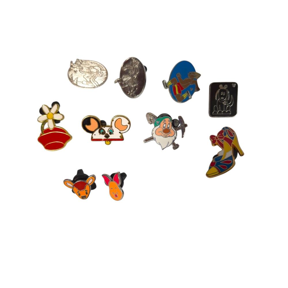 Disney Mickey Mouse Icon Trading Pins Set of 10 Walt Disney World Characters